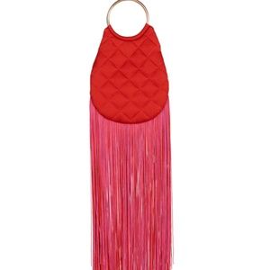 Silvia Therassi Toblach Bag Vermillion Pink- Sold Out